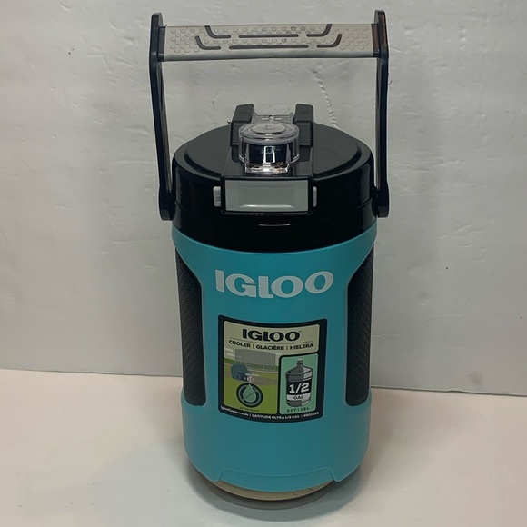 Igloo 1/2 Gallon Insulated Cooler Latitude Ultra Pro Blue New - Picture 2 of 13
